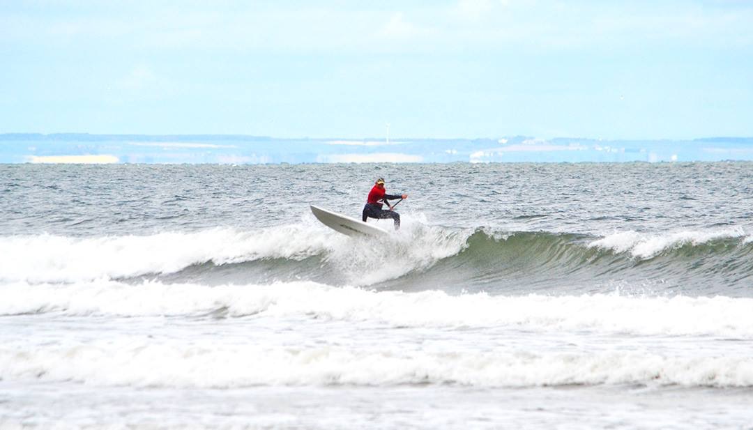 Scottish SUP surfers