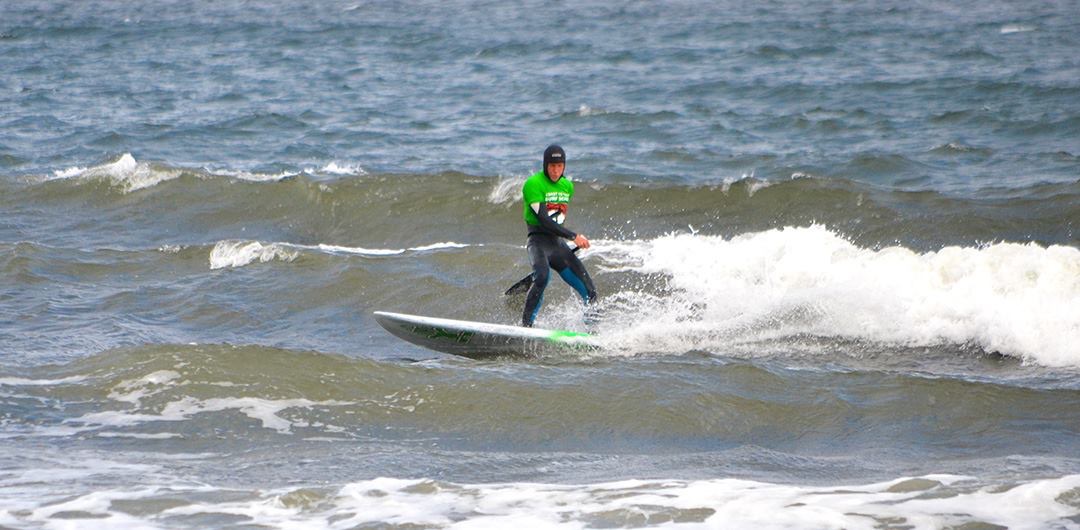 Scottish SUP surfers