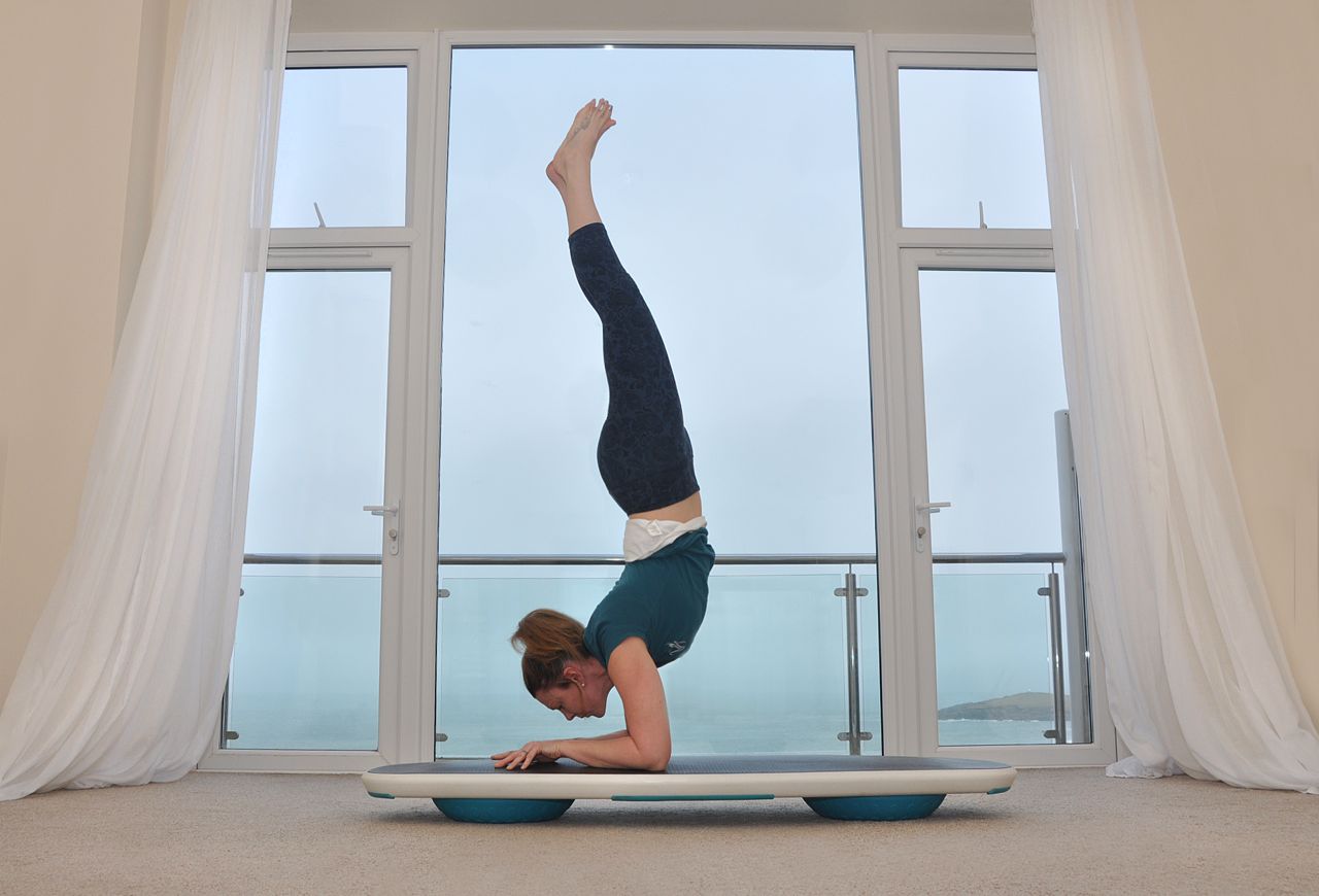 Yoga + SUP Board = Ocean Yoga Board! SUPboarder Magazine