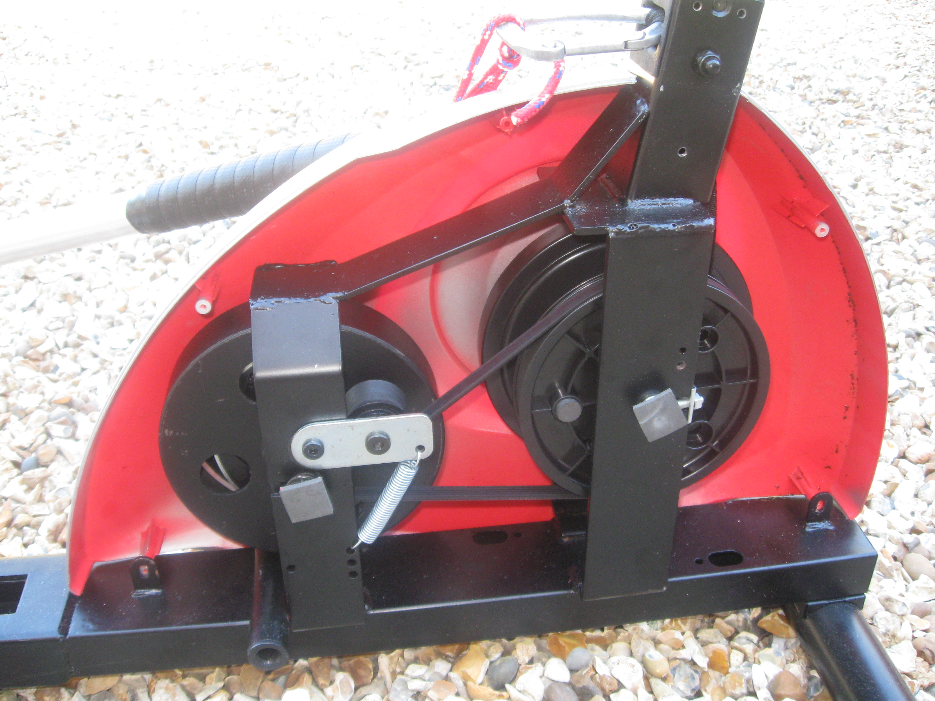 diy rowing machine