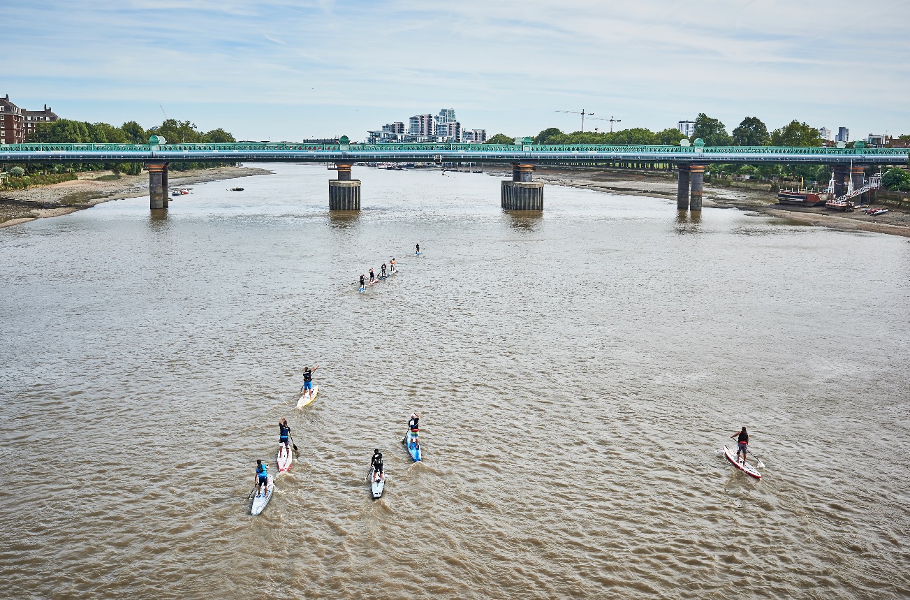 Big Ben SUP race Photo : Matthew Joseph