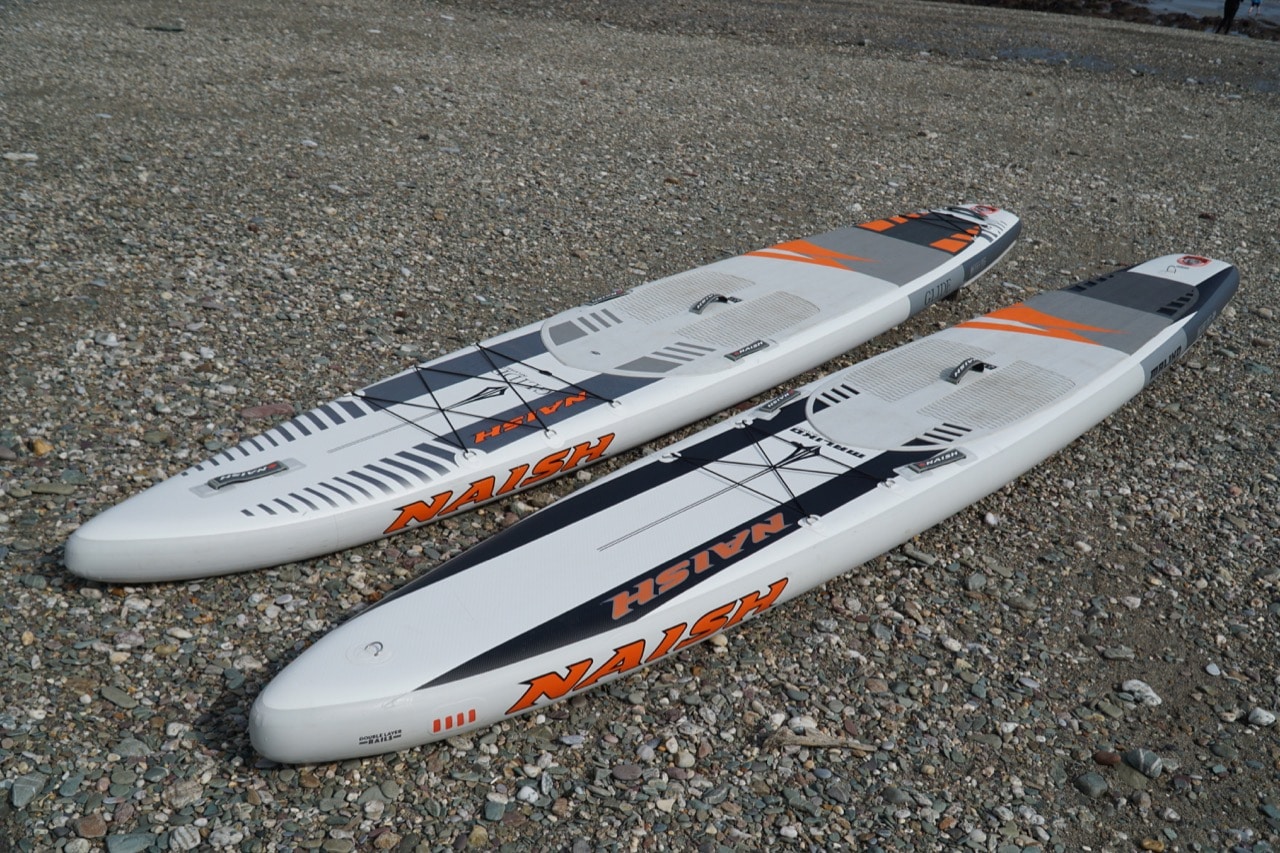 2020 Naish Glide 14' & Maliko 14' inflatable SUP comparison review